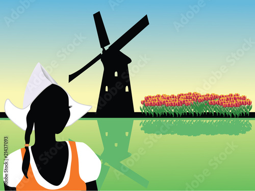 Netherlands vector