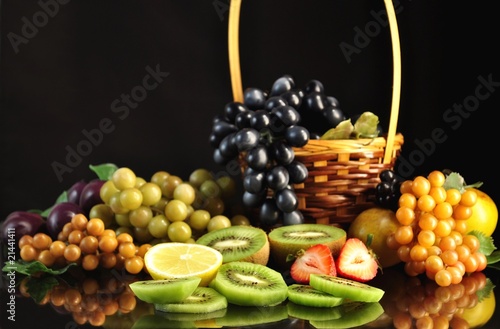 arrangement of fruits