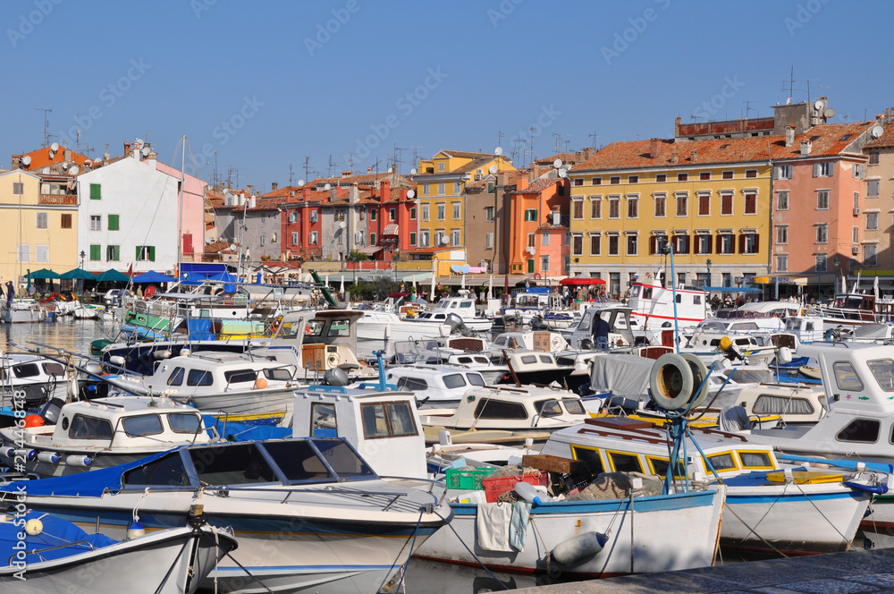 Colourful Croatian Marina
