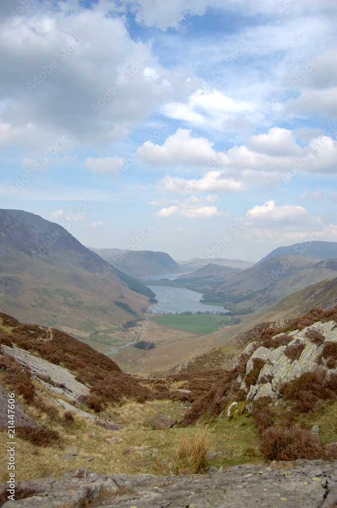 Buttermere and valley from Haystacks