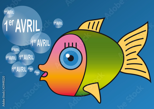 Poisson d'Avril-Bulles
