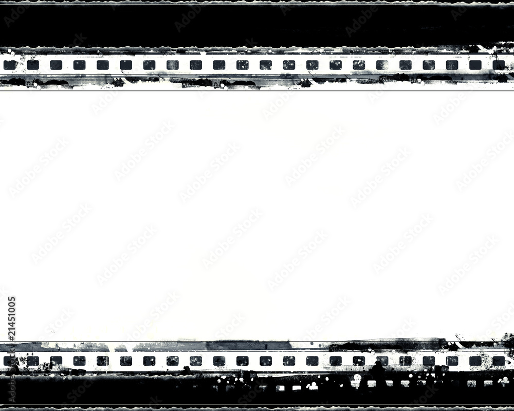 Grunge film frame with space for your images Grunge film frame with space for your images