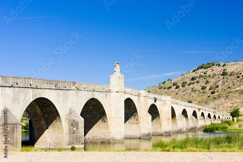 bridge in Medellin, Badajoz Province, Extremadura, Spain
