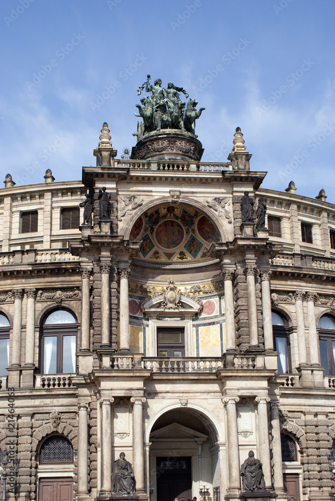 Obraz premium Semperoper Dresden