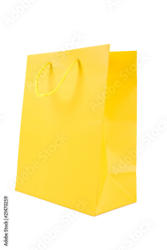 Yellow Shopping Bag