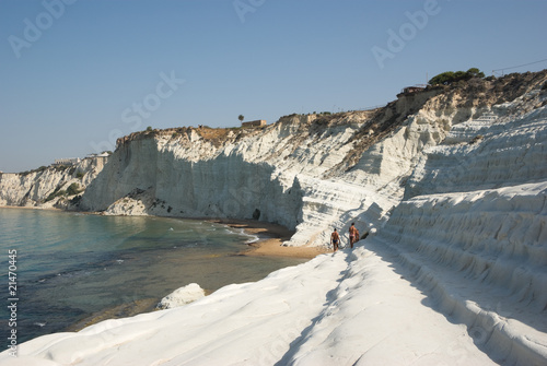 White Cliffs Of A Sicilian Bay © ollirg