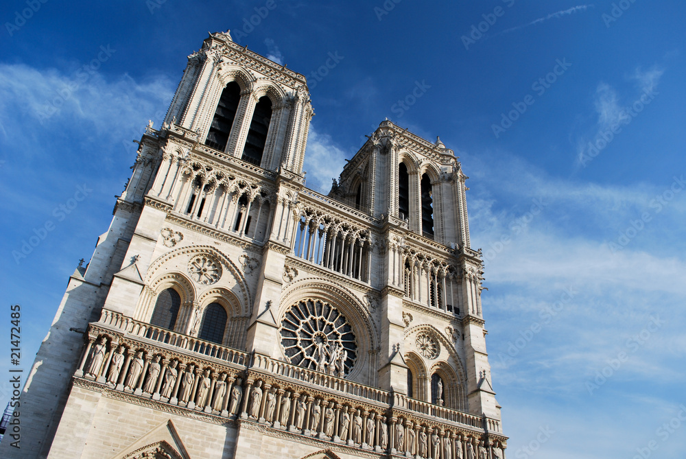 La cathédrale Notre-Dame à paris