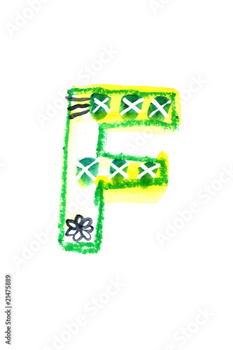 アルファベット大文字f Stock イラスト Adobe Stock