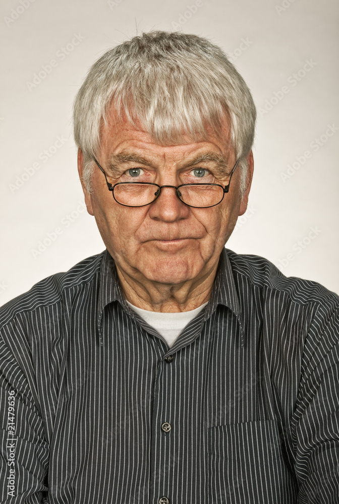 Porträt alter Mann Porträt alter Mann