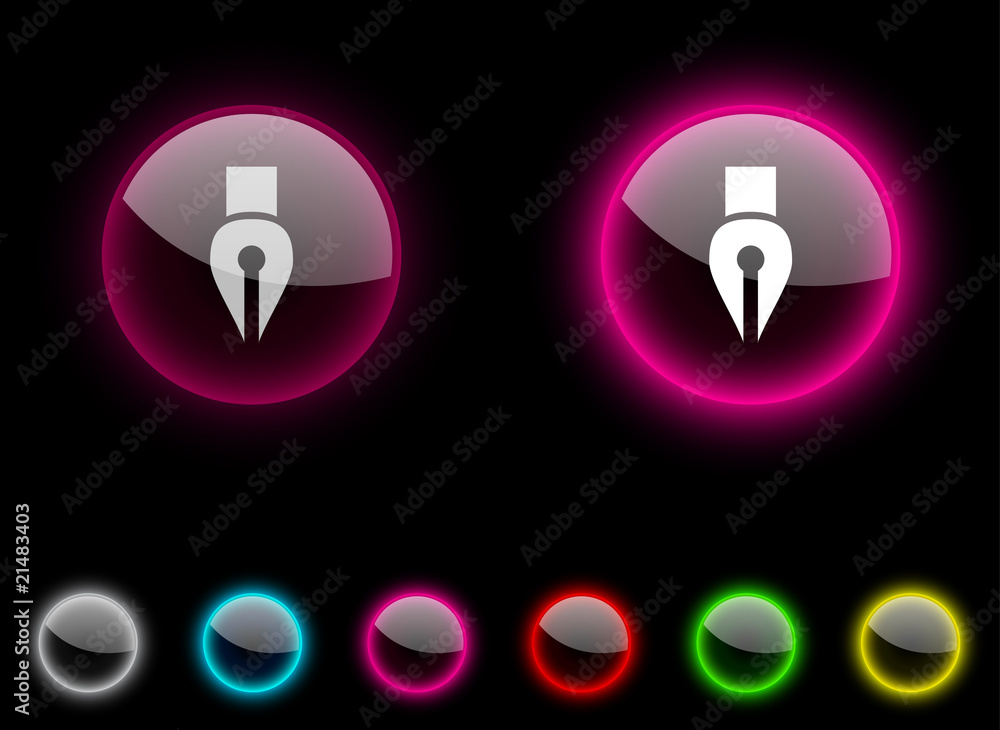 Pen button. Pen button.