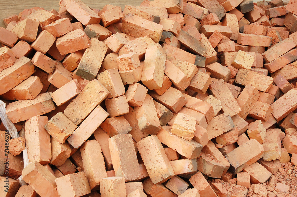 close up of red brick as background close up of red brick as background