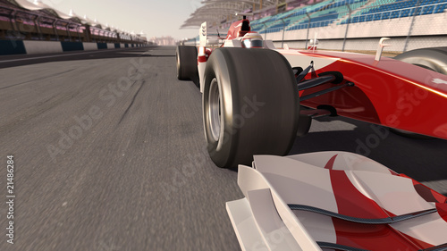Εκτύπωση καμβά formula one race car