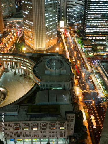 Night scape in japan