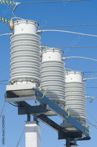 High-voltage equipment.