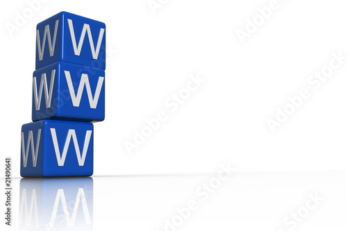 Blue WWW
