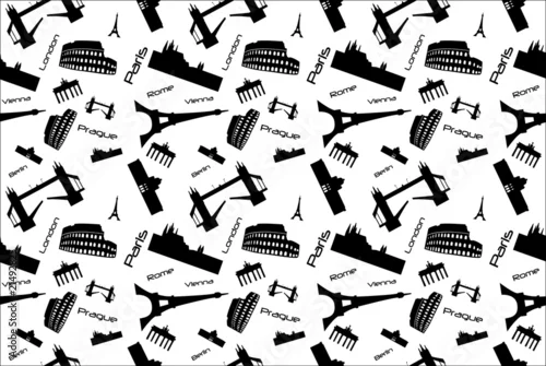 Tapety Bezszwowe tło punkt orientacyjny