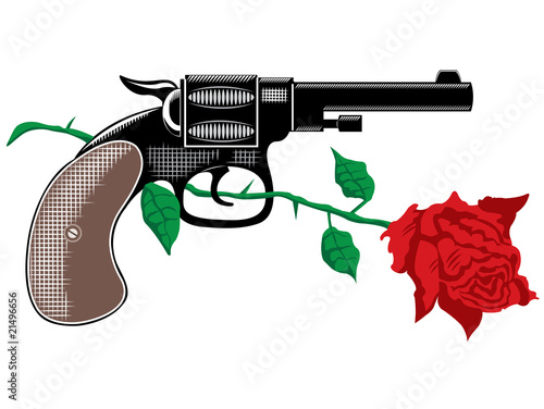 Gun and Rose