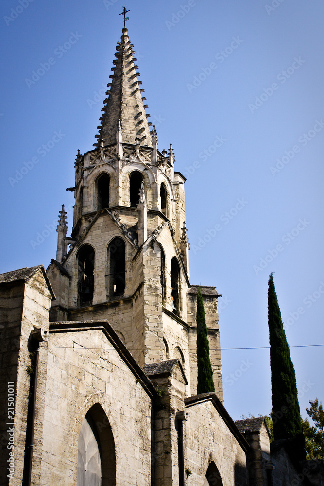 Saint Didier church in Avignon, Provence, France
