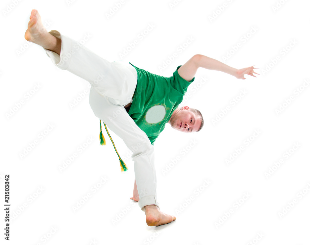 capoeira dancer posing capoeira dancer posing