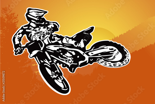 Motorcycle vector