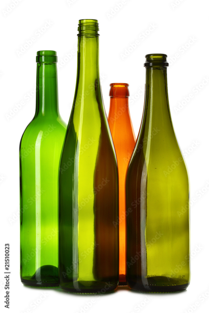 Empty wine bottles Empty wine bottles