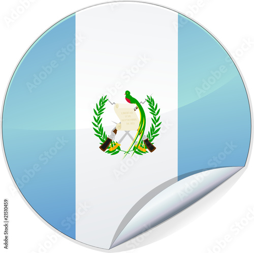 Sticker du Guatemala (détouré)