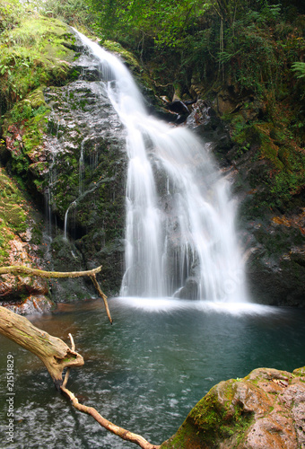 Xorroxin waterfall  Baztan Valley  Navarra  Spain 