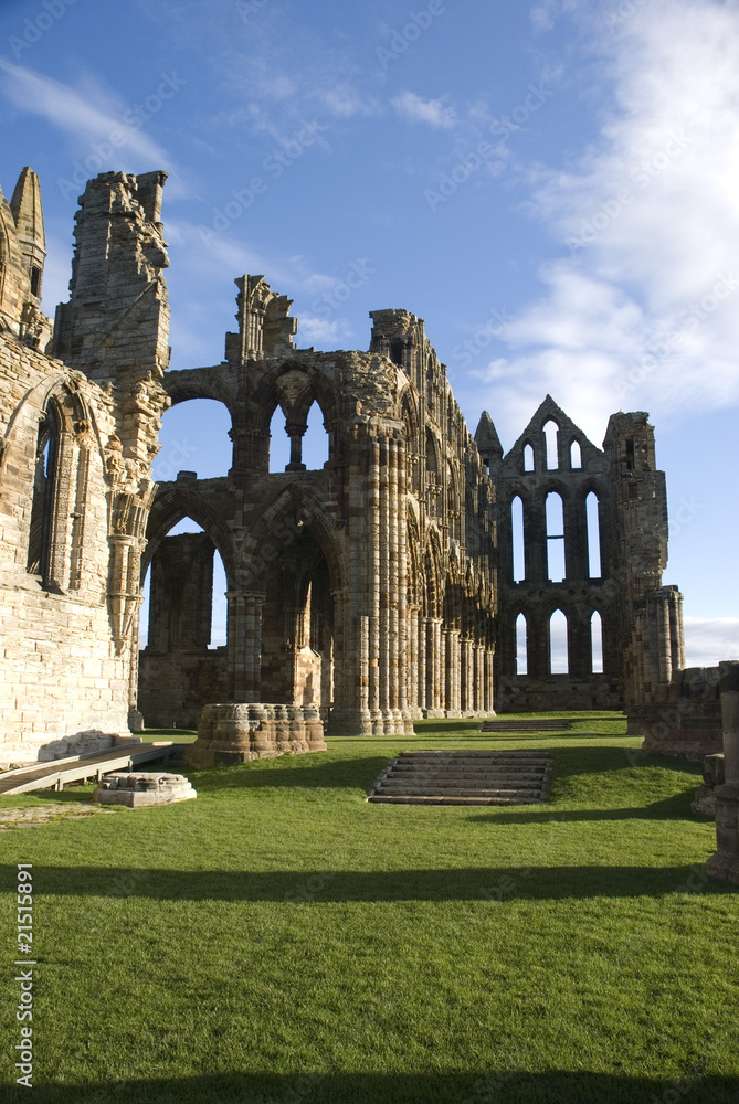 Fototapeta premium Whitby Abbey, North Yorkshire