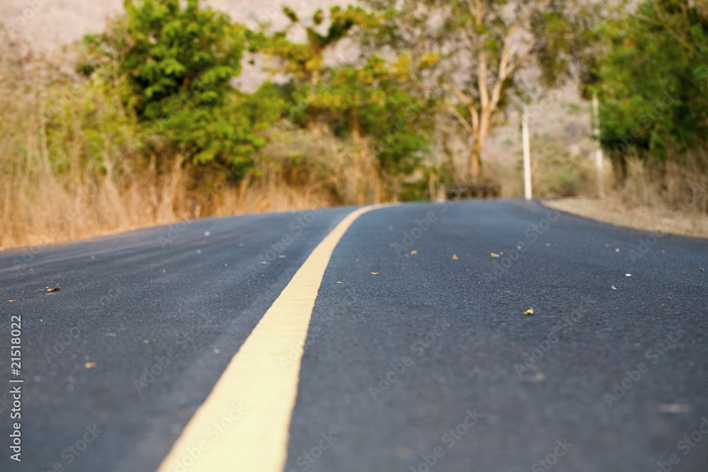 Naklejka premium Road