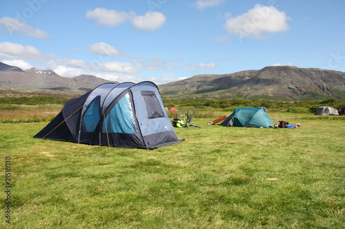 Camping in Iceland © Tupungato