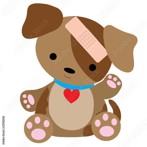 Puppy Bandaid