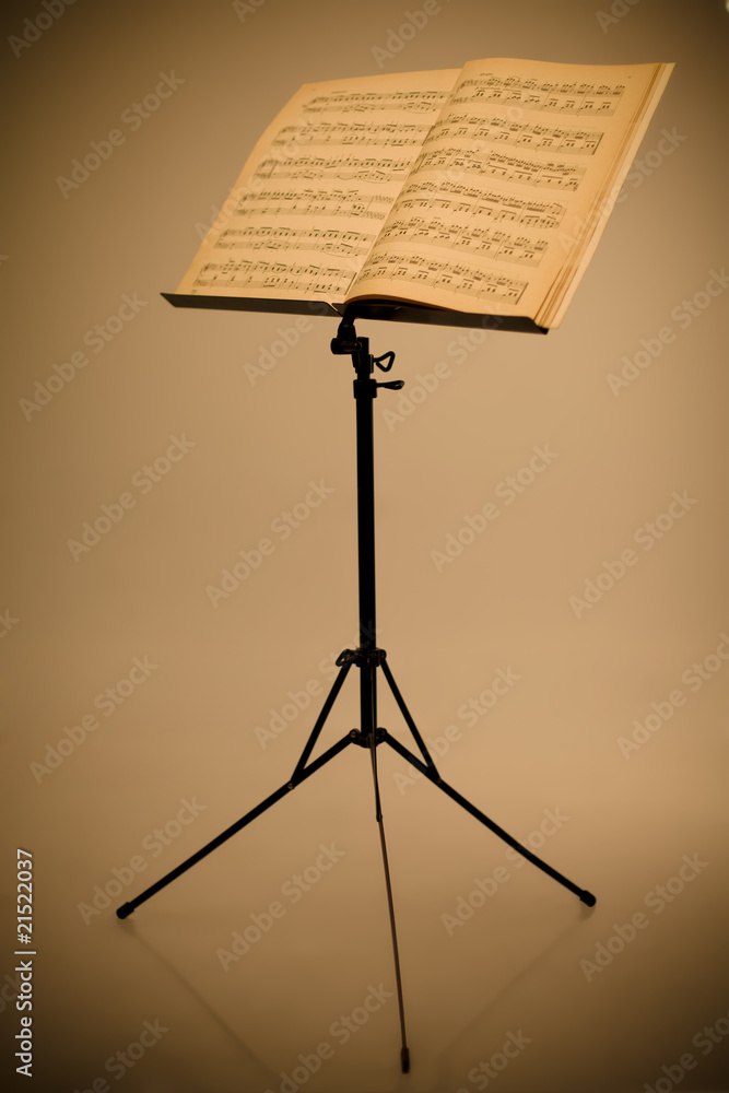 Fototapeta premium music stand