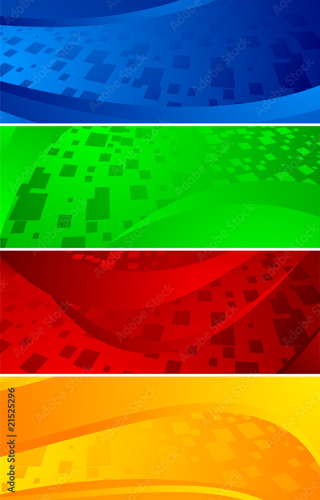 Vector set of banners Vector set of banners