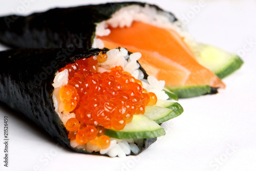 Obraz na płótnie rolls sushi w salonie