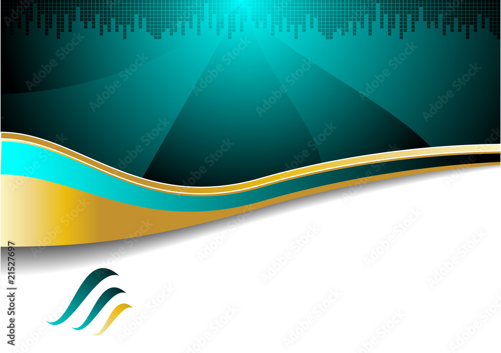 Fototapeta premium Vector wave