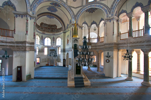 Interior de la pequeña Santa Sofia, Estambul, Turquia