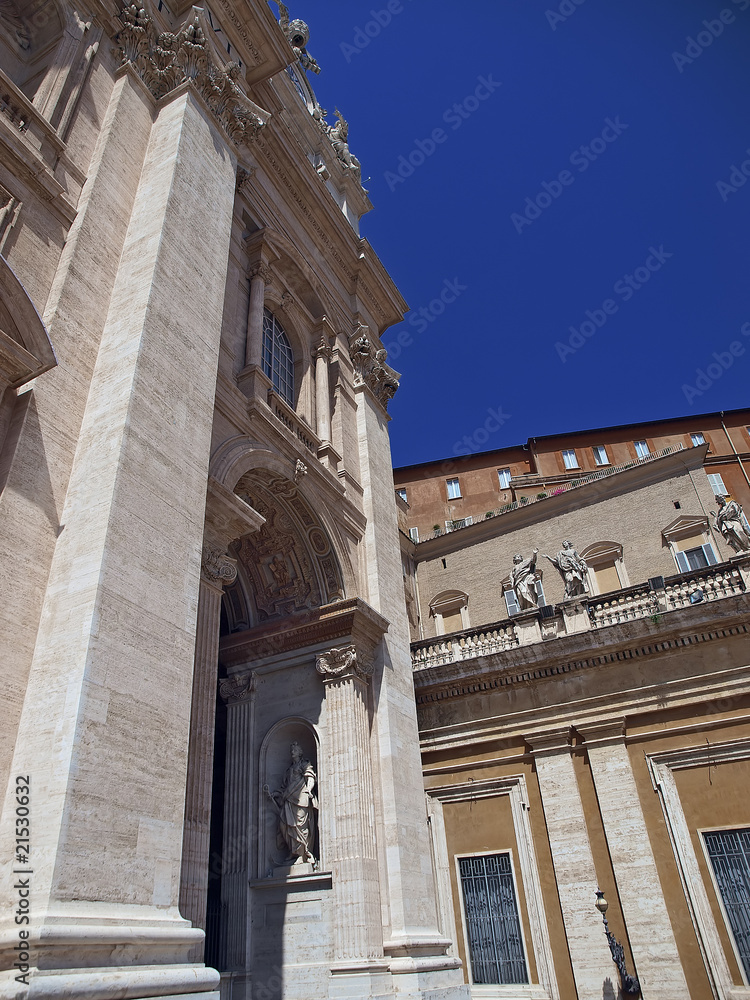 Fototapeta premium saint peter's basilica exterior
