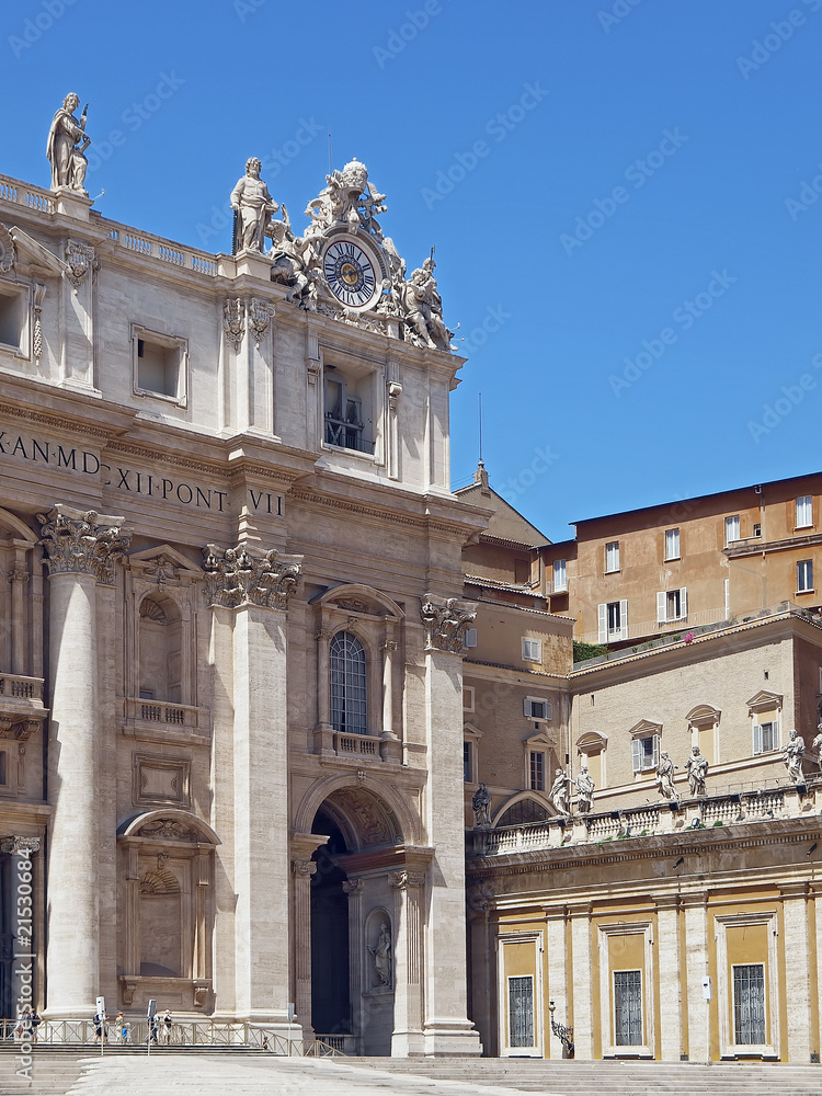 saint peter's basilica exterior