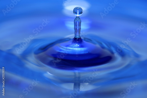 Water droplet splash