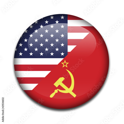 Chapa guerra fria USA - URSS photo