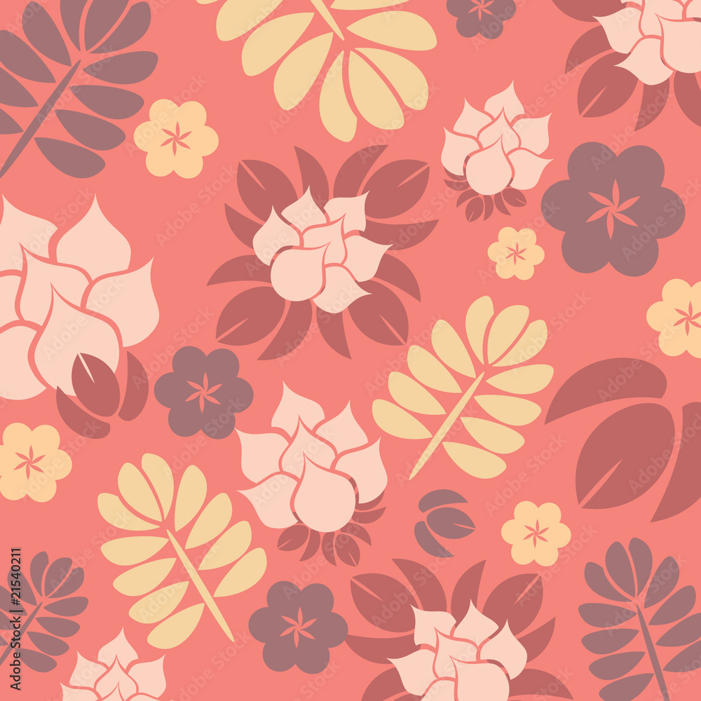 abstract vector floral background abstract vector floral background