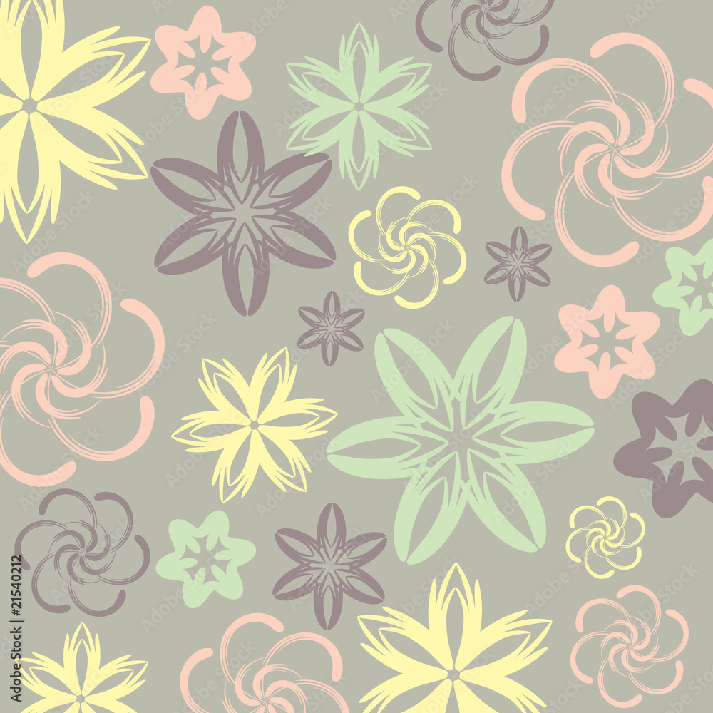 vector floral background