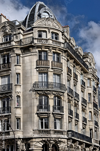 Immeuble de pierre de Paris.