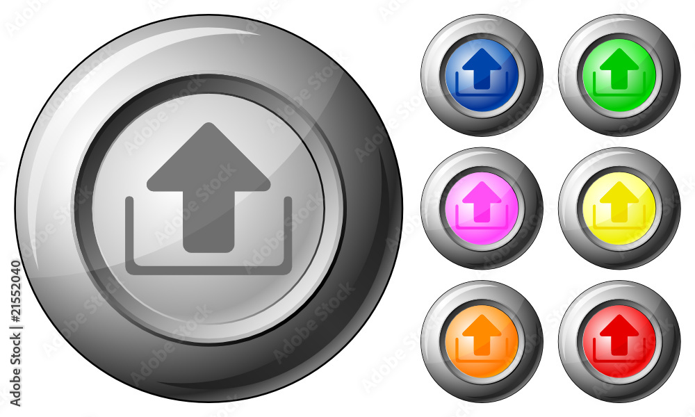 Sphere button upload Sphere button upload