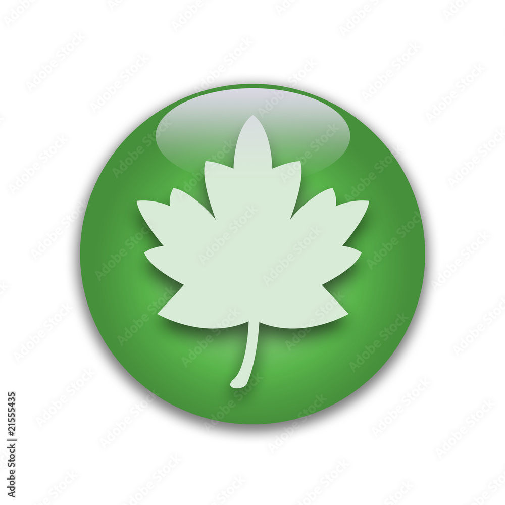 Obraz premium boton de cristal oja