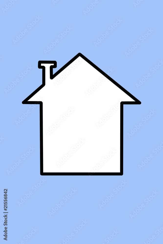 Fototapeta premium house icon