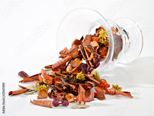 Tableau sur toile pot pourri