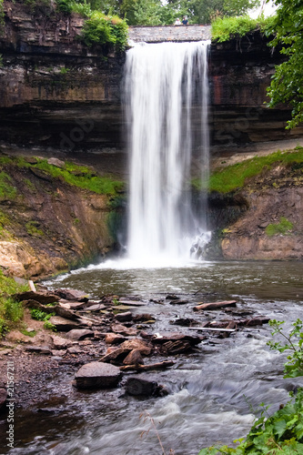 Minnehaha Falls located in Minneapolis Minnesota