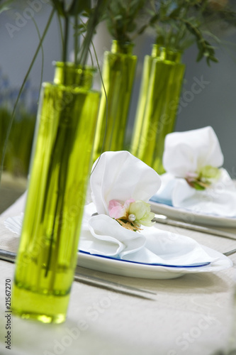 Festive table decoration