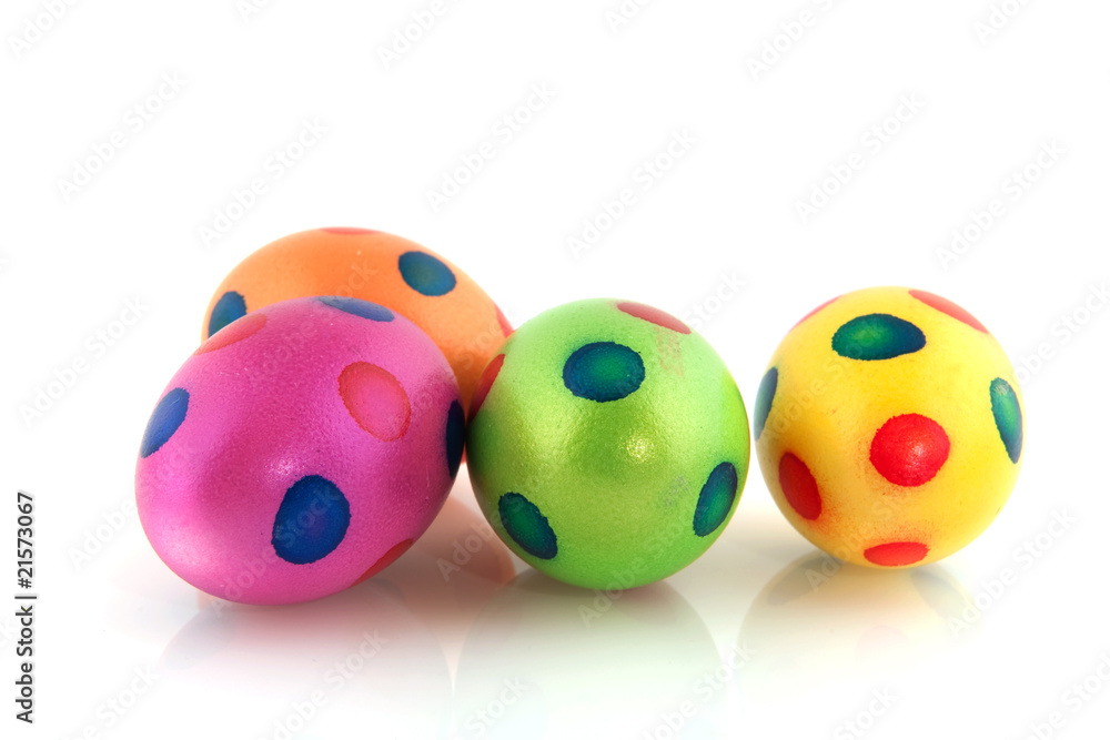 Spotted easter eggs Spotted easter eggs